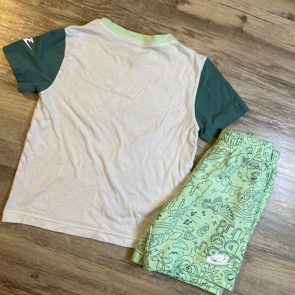 Nike Kids Outfit – T-Shirt & Shorts Set (Size 7) - Picture 6 of 15